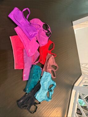 Mixed Women's designer sports bra all new but 2